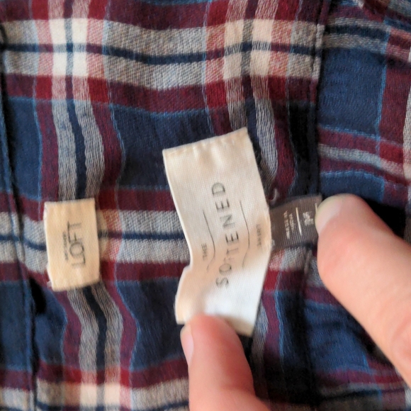 Plaid Tunic Shirt - Picture 3 of 6